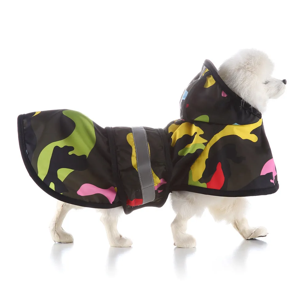 Ozzie - Camo Dog Raincoat