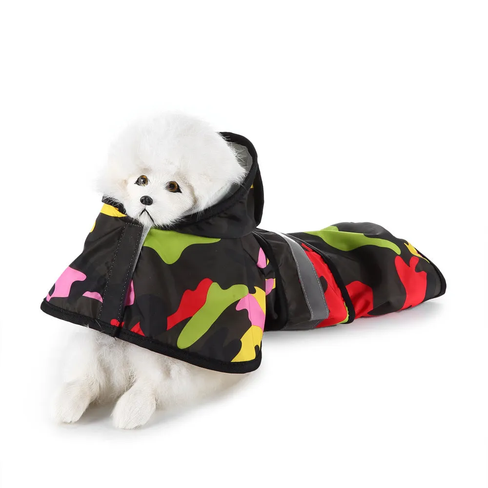 Ozzie - Camo Dog Raincoat