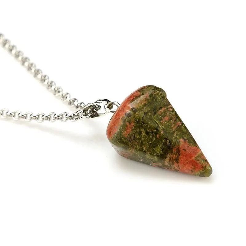 Pendulum Crystal Pendant Necklace