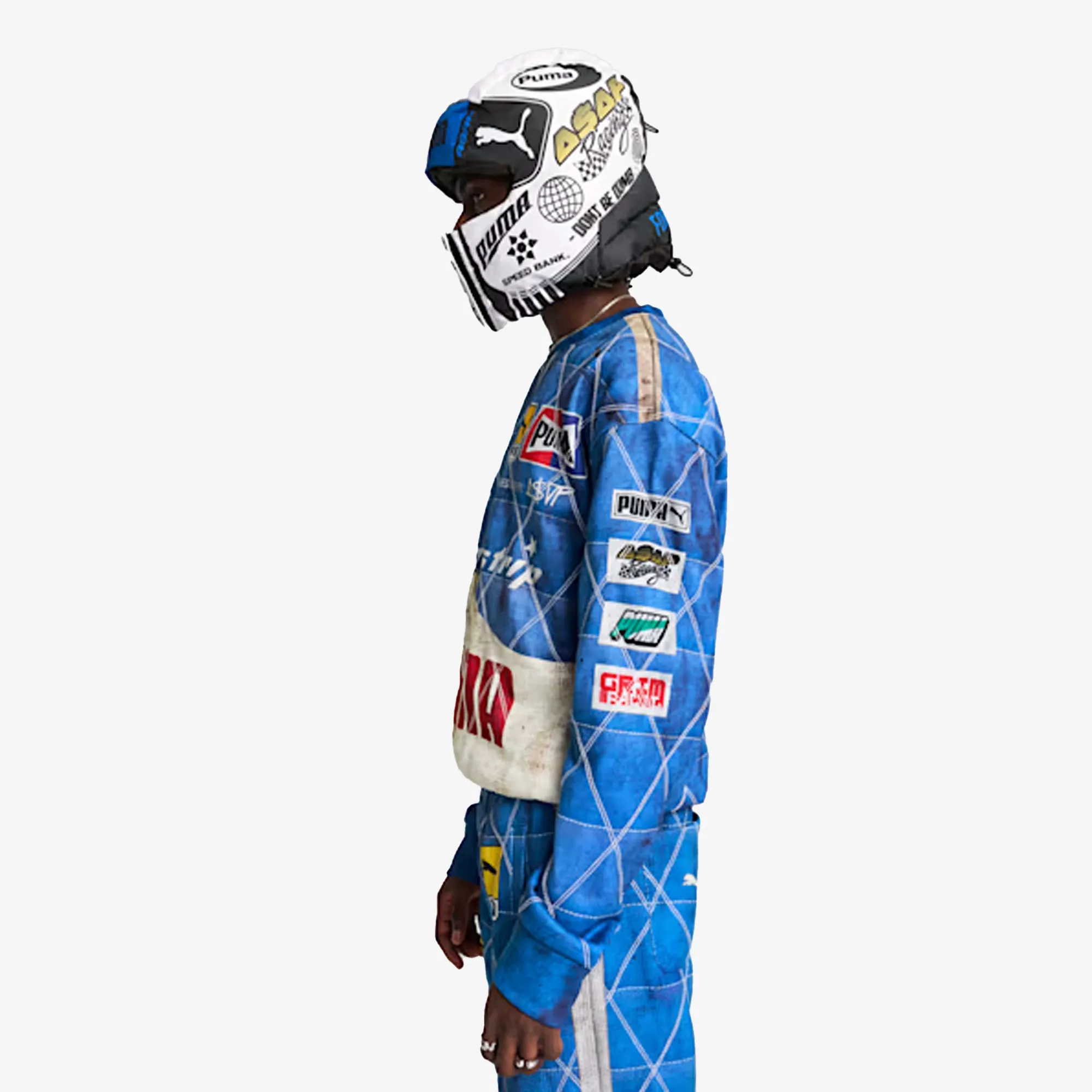 PUMA |X A$AP ROCKY BALACLAVA { WHITE/BLACK/BLUE