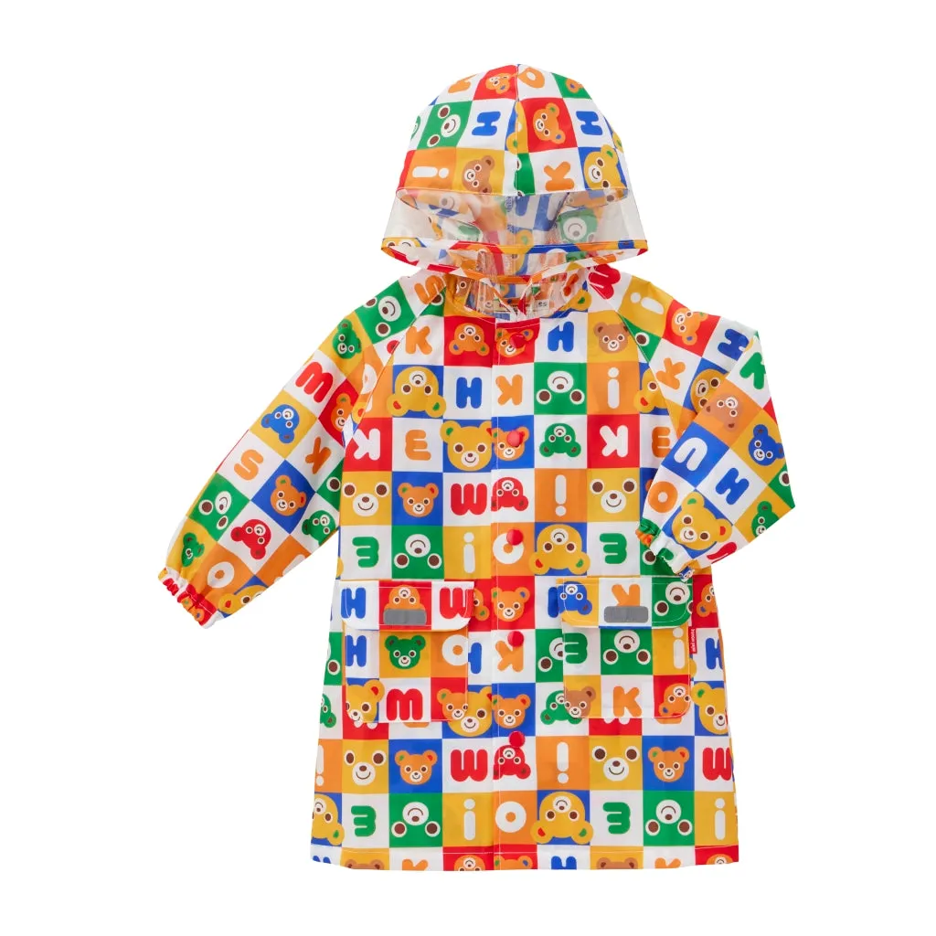 Puzzle Block Kids Raincoat