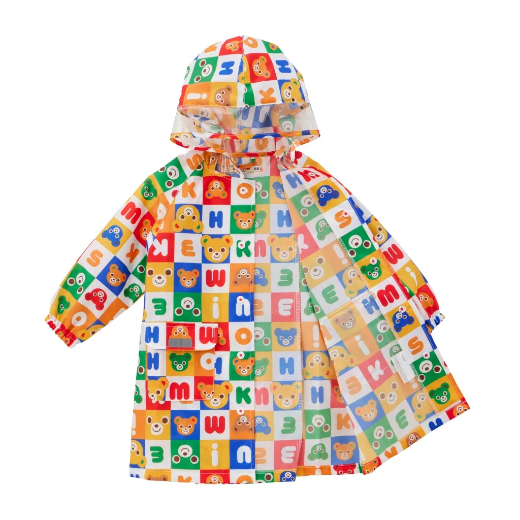 Puzzle Block Kids Raincoat