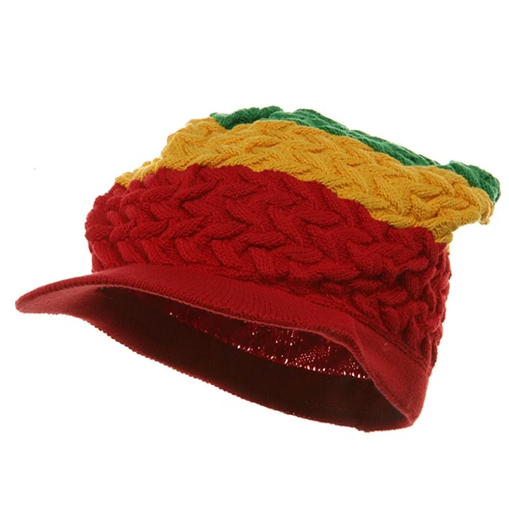 Rasta Beanie Hat