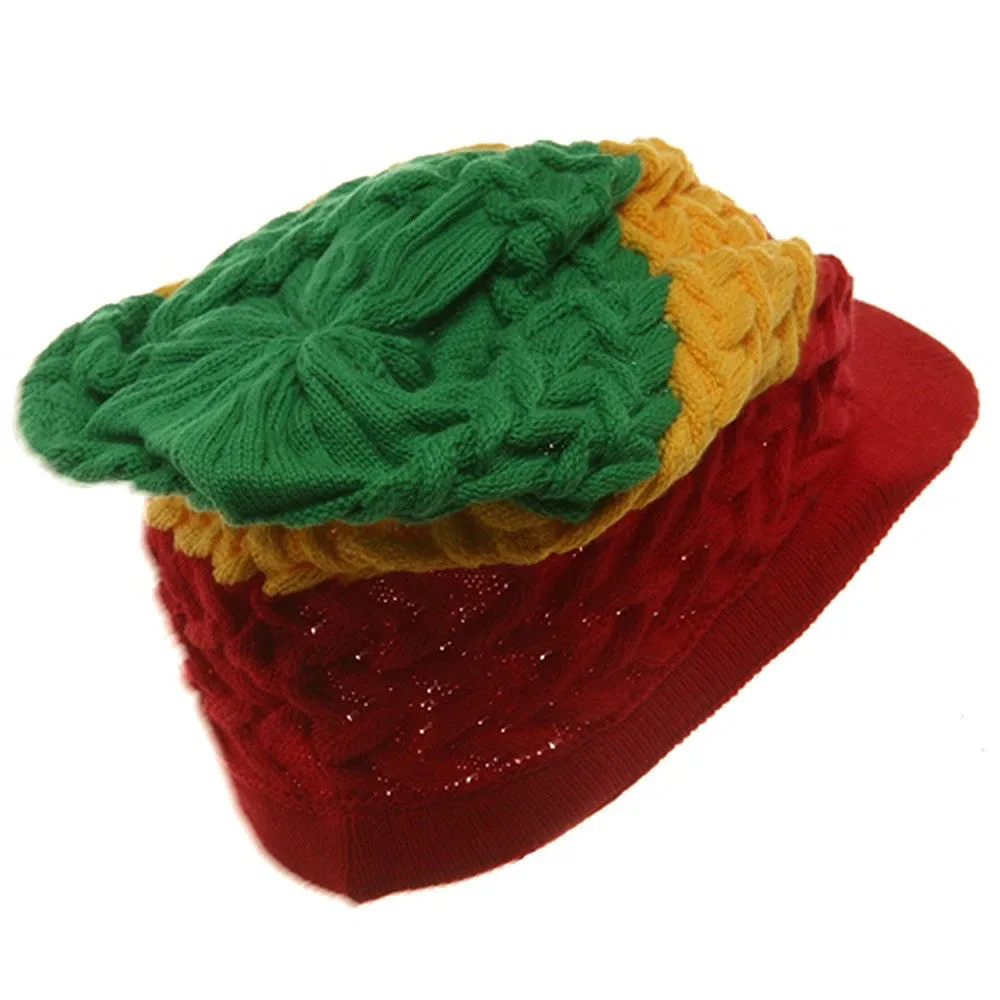 Rasta Beanie Hat