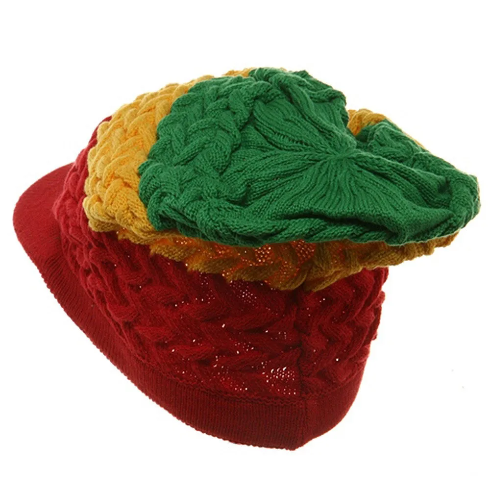 Rasta Beanie Hat