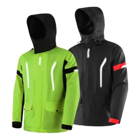 Reflective Raincoat Hooded Jackets