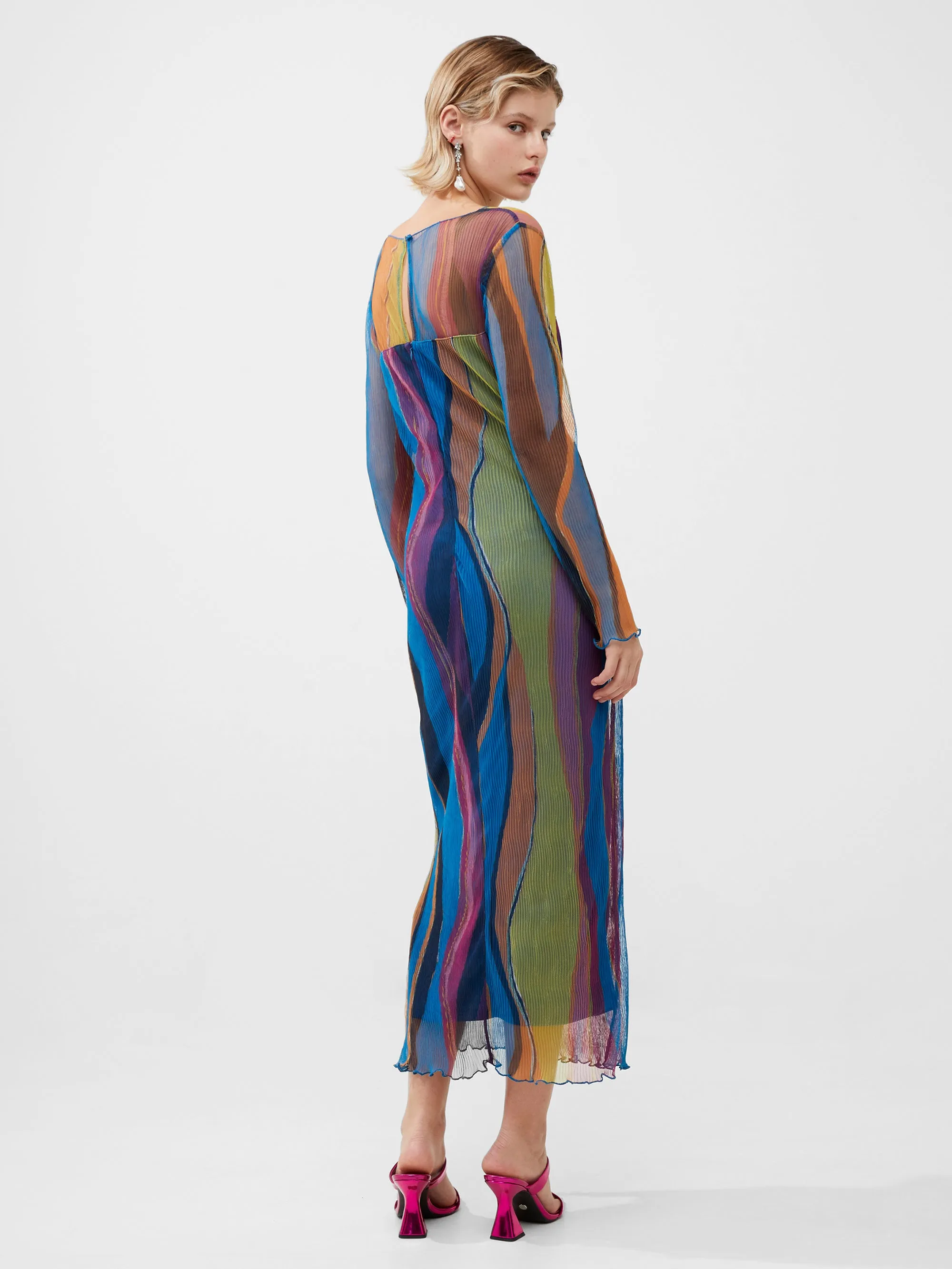 Saskia Eydie Ruched Midi Dress