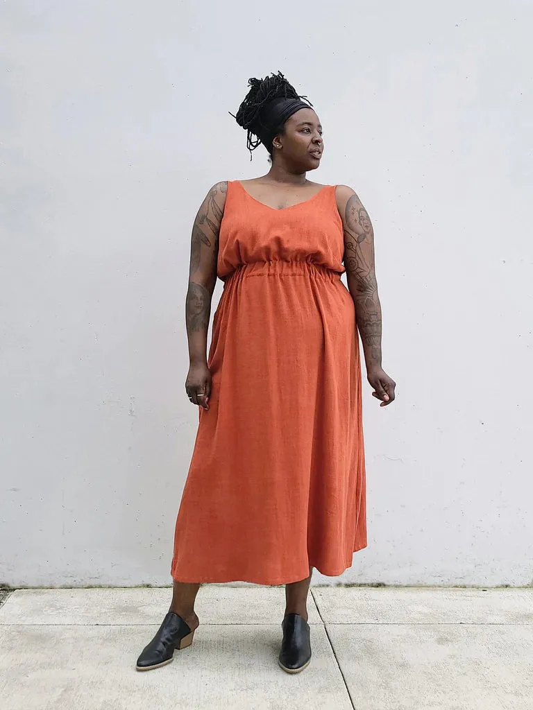 Sauvie Sun Dress Curvy (16-34) - Sewing Pattern | Sew House 7