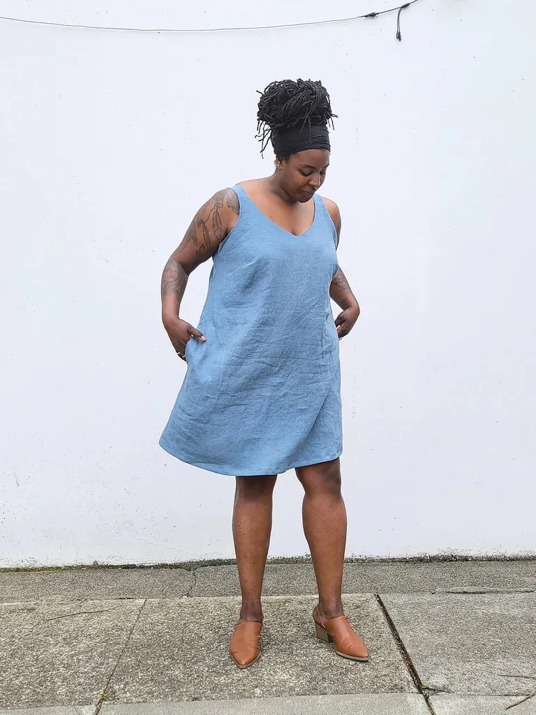 Sauvie Sun Dress Curvy (16-34) - Sewing Pattern | Sew House 7