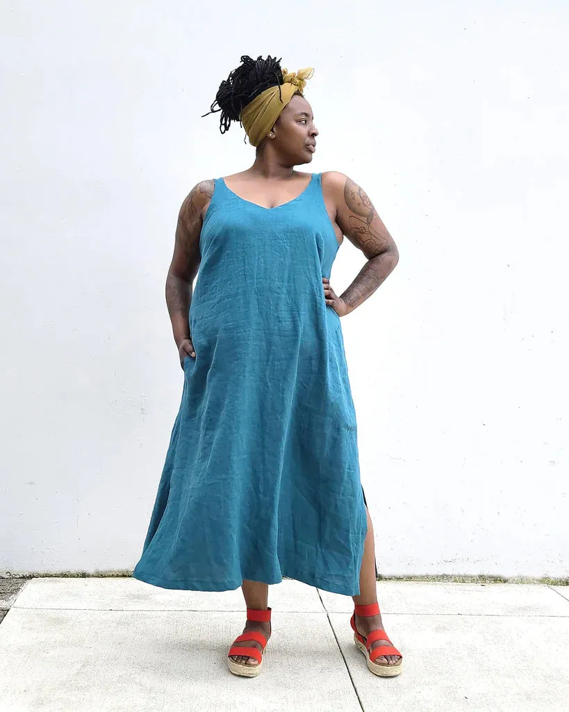 Sauvie Sun Dress Curvy (16-34) - Sewing Pattern | Sew House 7