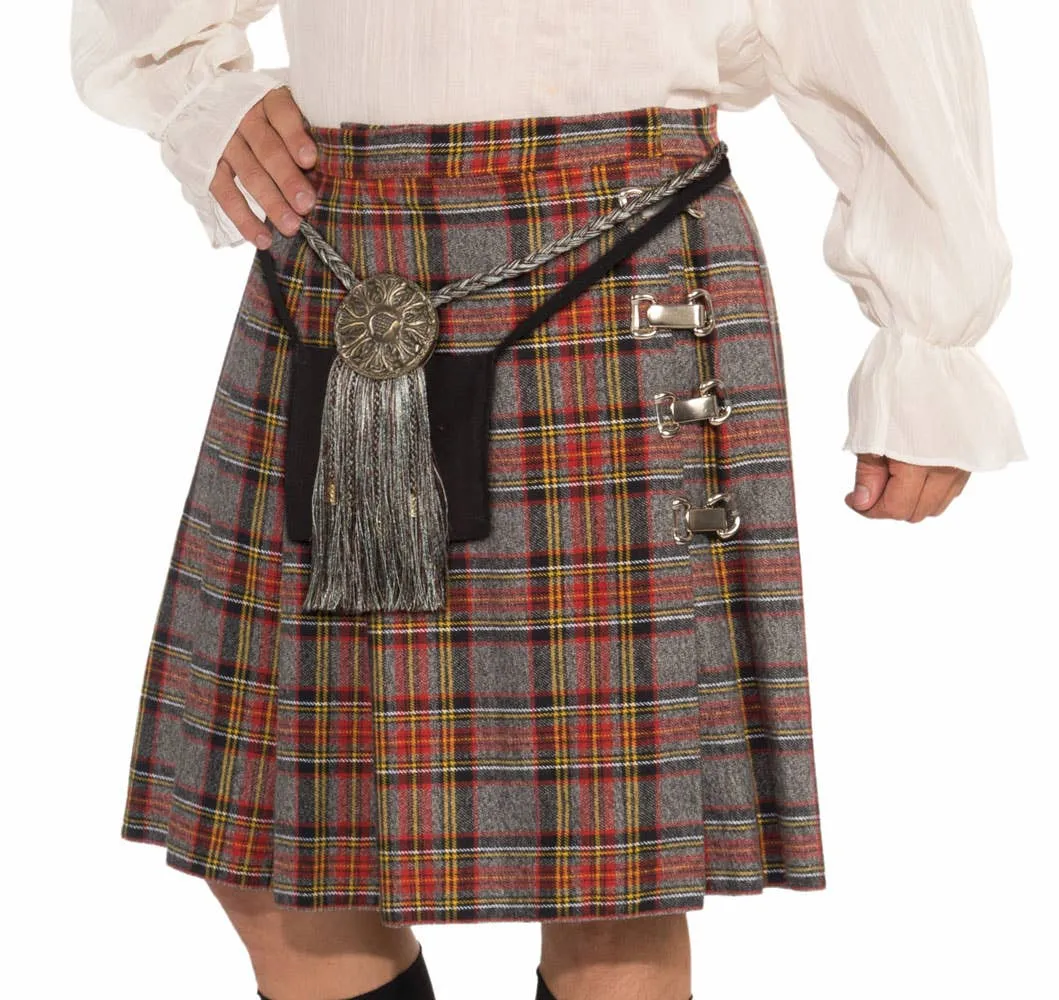 Scottish Kilt and Shirt Costume