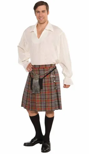 Scottish Kilt and Shirt Costume