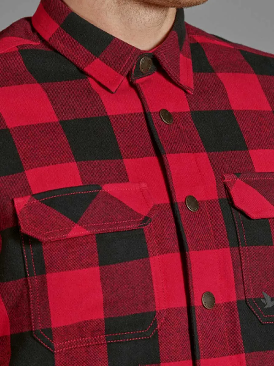 SEELAND Canada Shirt - Mens - Red Check