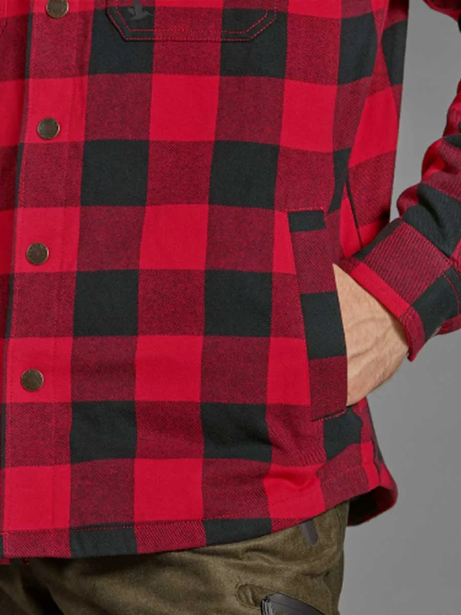 SEELAND Canada Shirt - Mens - Red Check