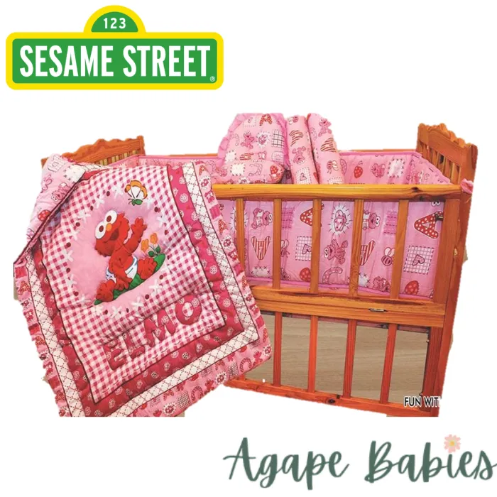 Sesame Street Beginnings 3pc Crib Set - Elmo