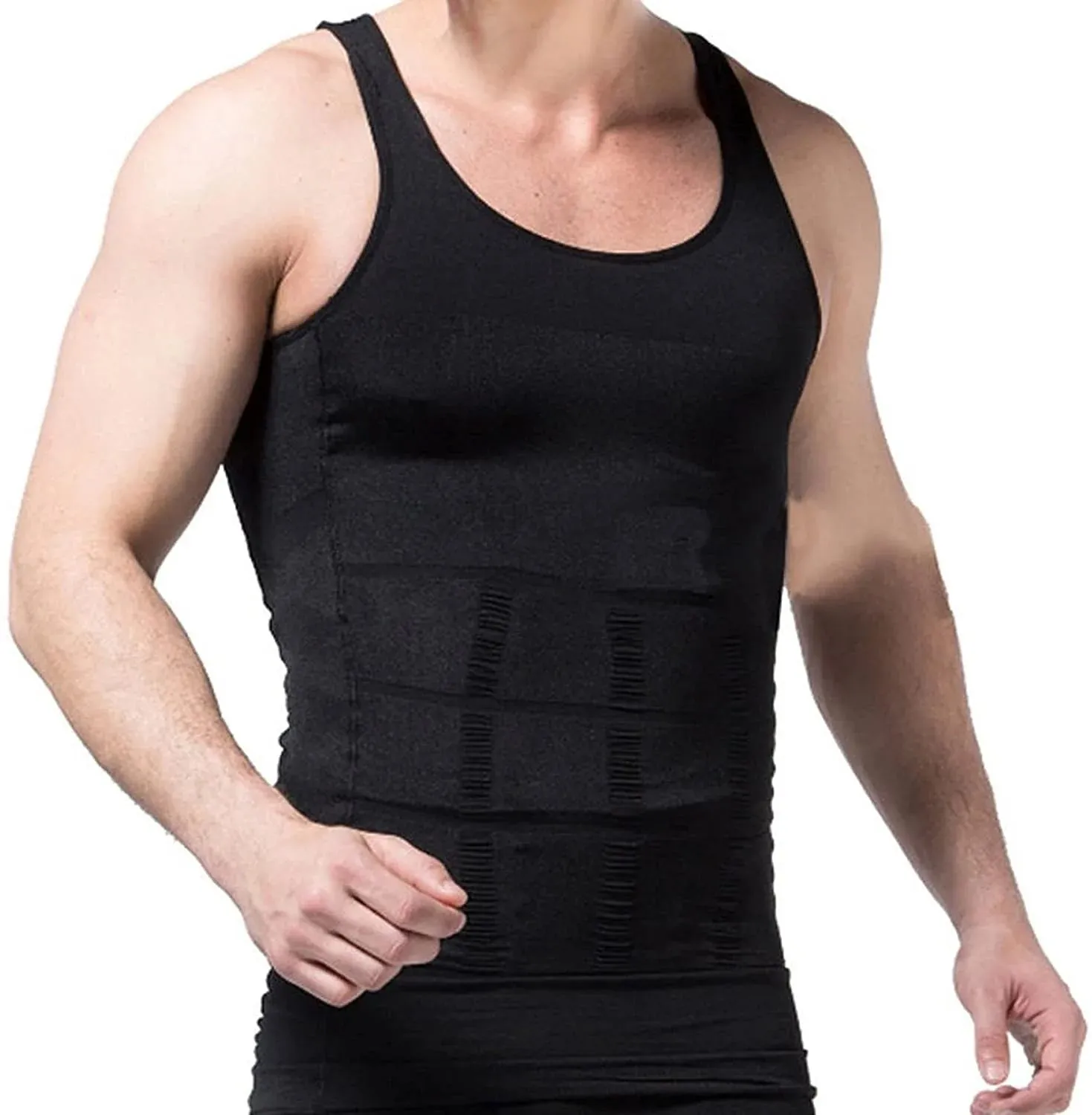 Slim N Lift Body Shaper Slimming T-Shirt Vest for Men Undershirt Slimwear