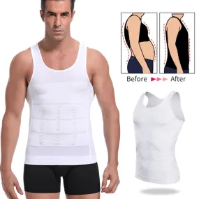 Slim N Lift Body Shaper Slimming T-Shirt Vest for Men Undershirt Slimwear