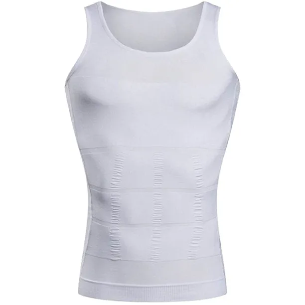 Slim N Lift Body Shaper Slimming T-Shirt Vest for Men Undershirt Slimwear