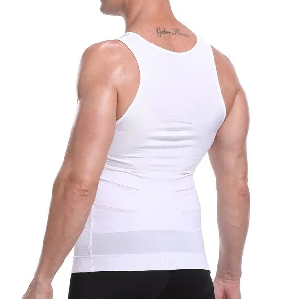 Slim N Lift Body Shaper Slimming T-Shirt Vest for Men Undershirt Slimwear