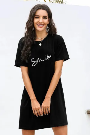 Smile tee dress