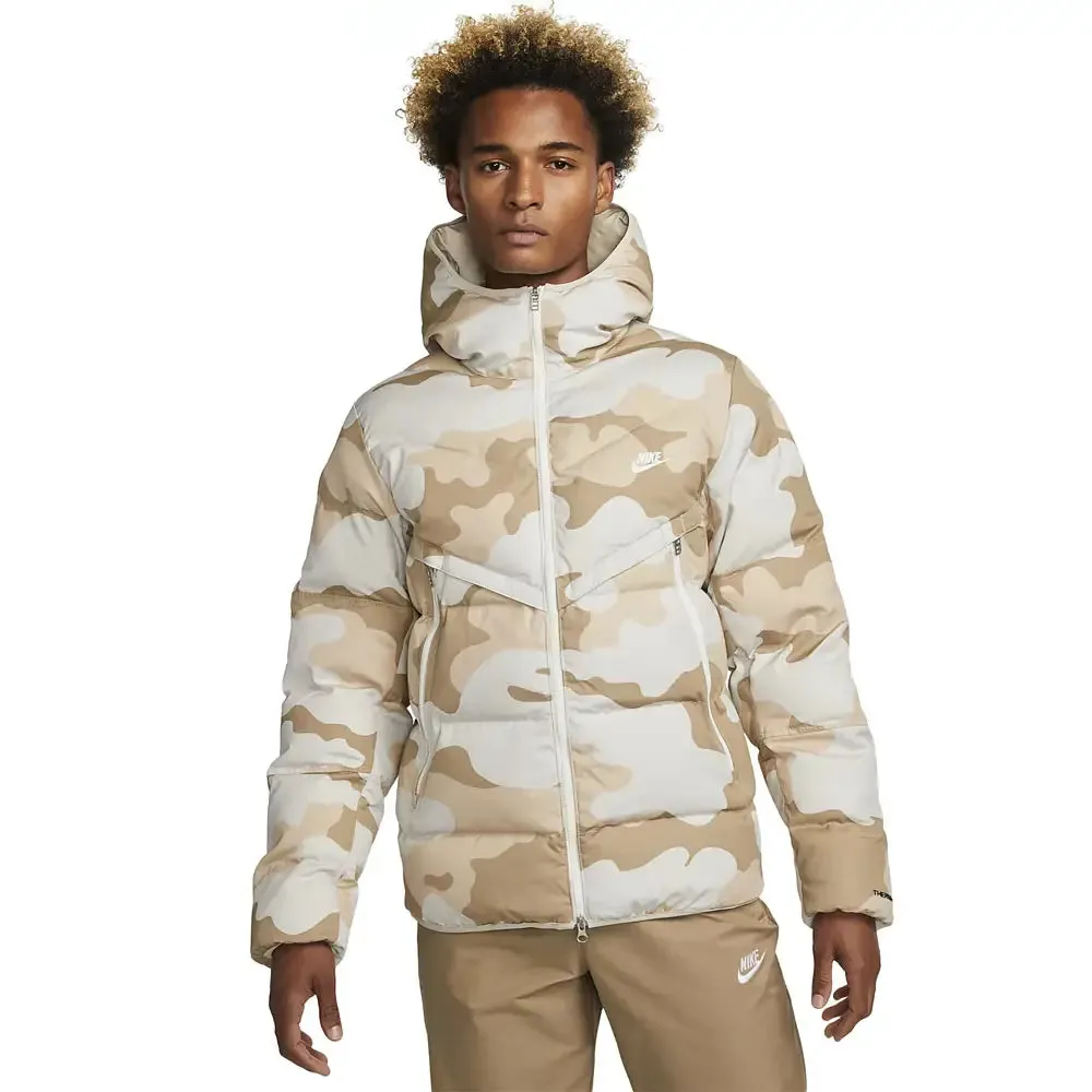 Sportswear Therma-Fit Windrunner Insulated Hooded Camo Jacket