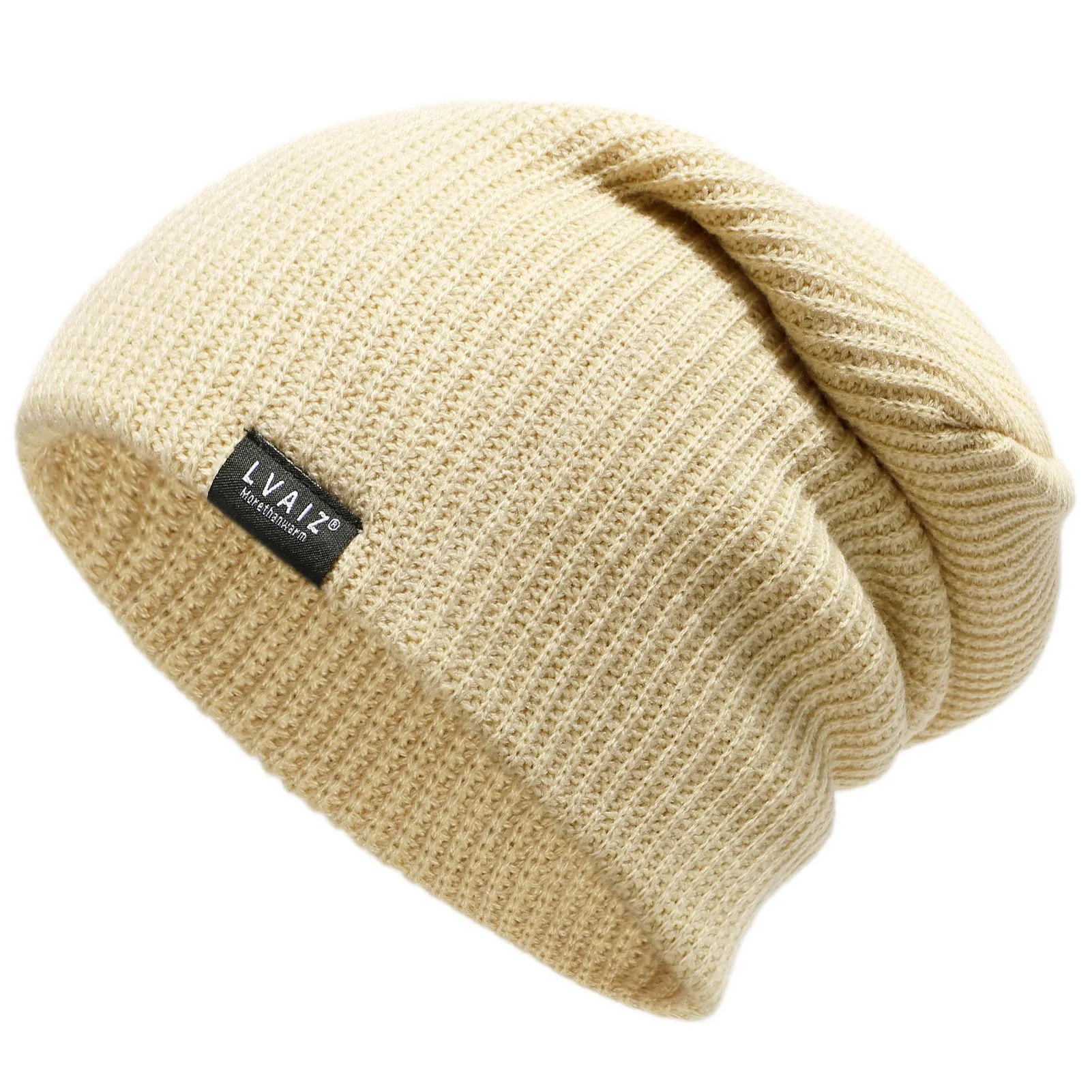 Stretchy Soft Thin Knitted Beanie Hats