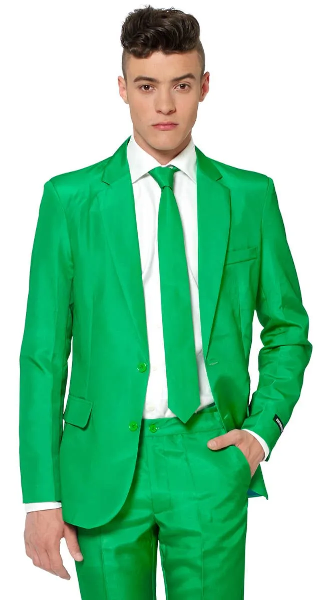 Suitmeister Bright Green Mens Novelty Suit