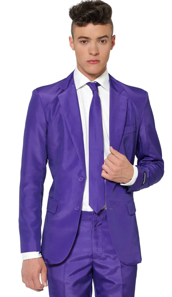 Suitmeister Bright Purple Mens Novelty Suit