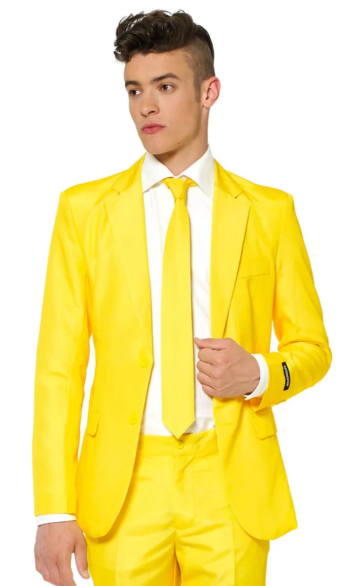 Suitmeister Bright Yellow Mens Novelty Suit