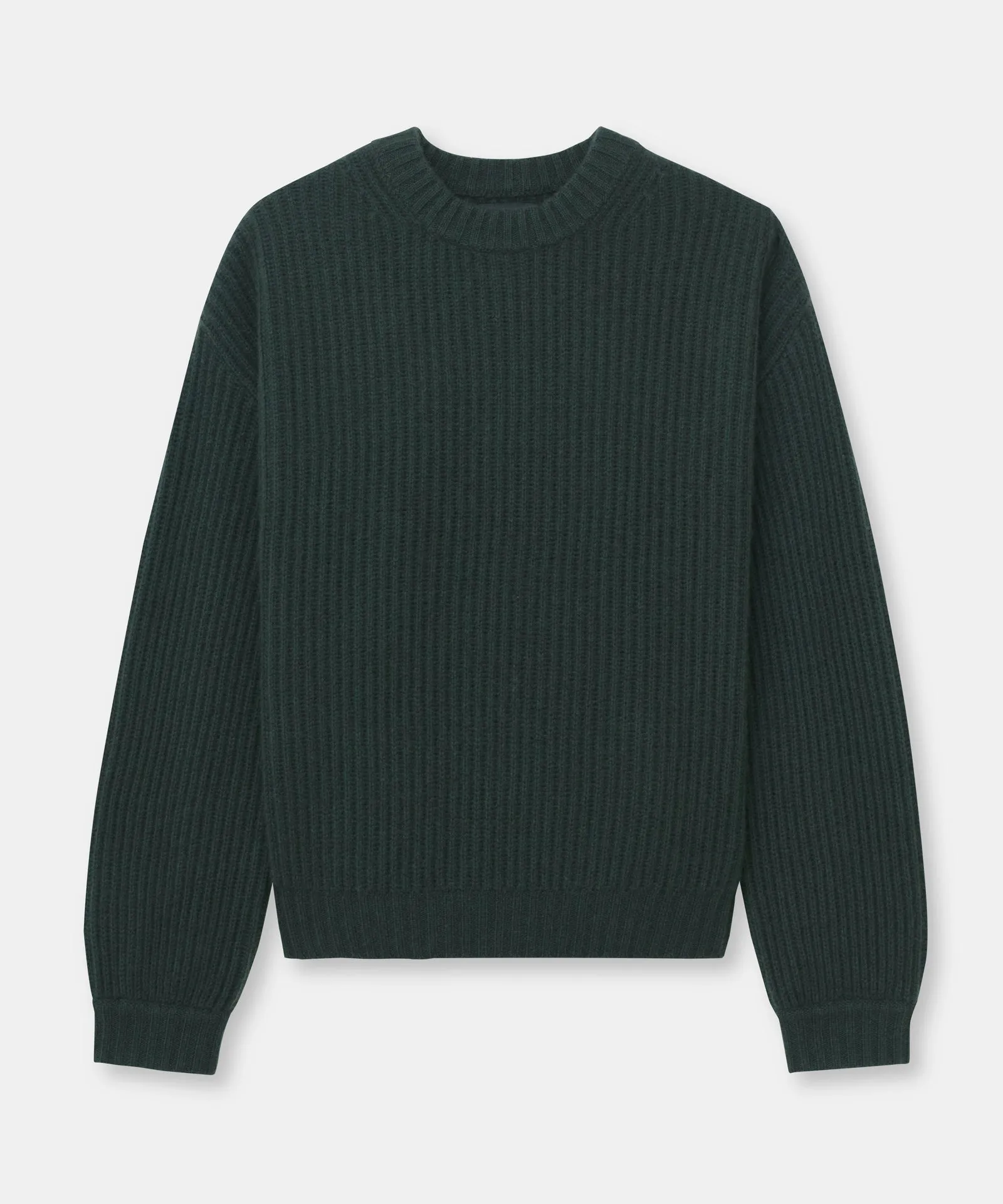 Super Luxe Cashmere Fisherman Sweater