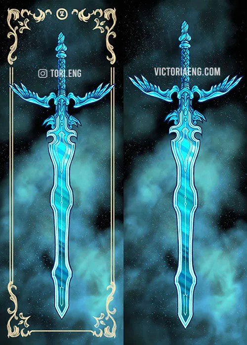 Sylblade, Shardblade Glossy Bookmark