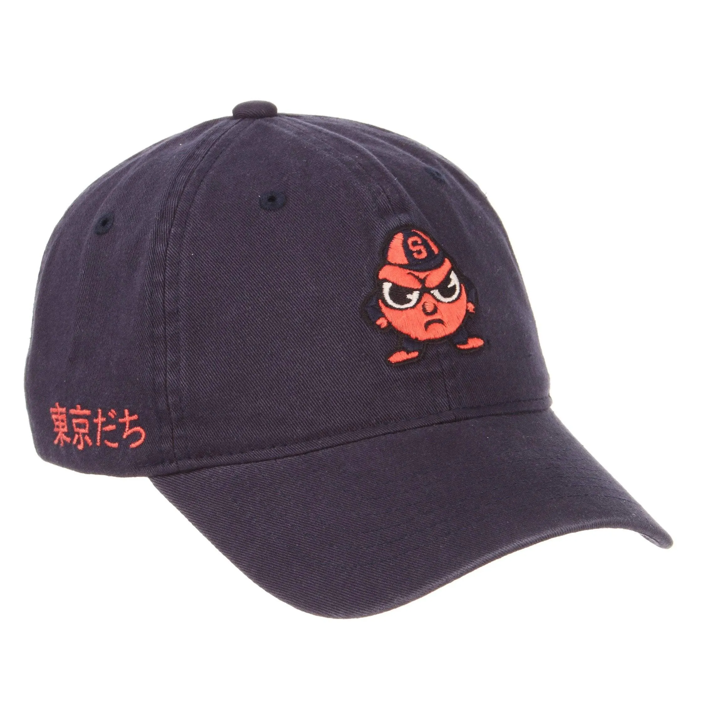 Syracuse Orange Zephyr Tokyodachi Shibuya Navy Adj. Slouch Hat Cap