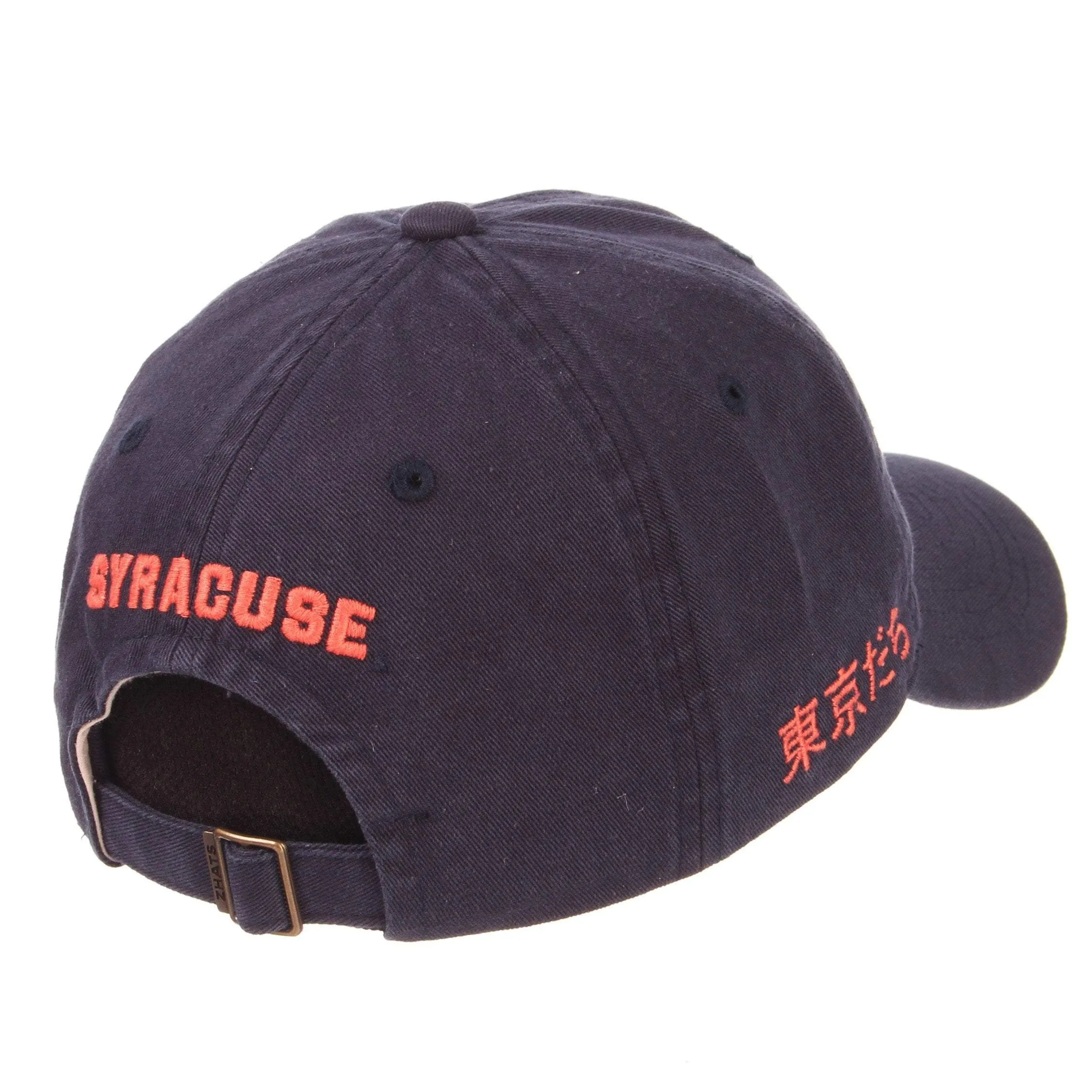 Syracuse Orange Zephyr Tokyodachi Shibuya Navy Adj. Slouch Hat Cap