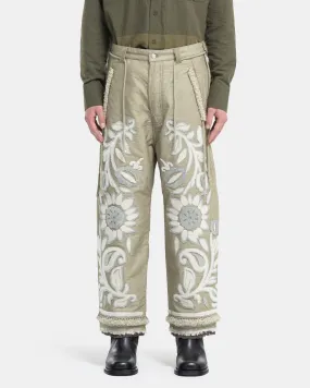 Tapestry Trousers in Beige