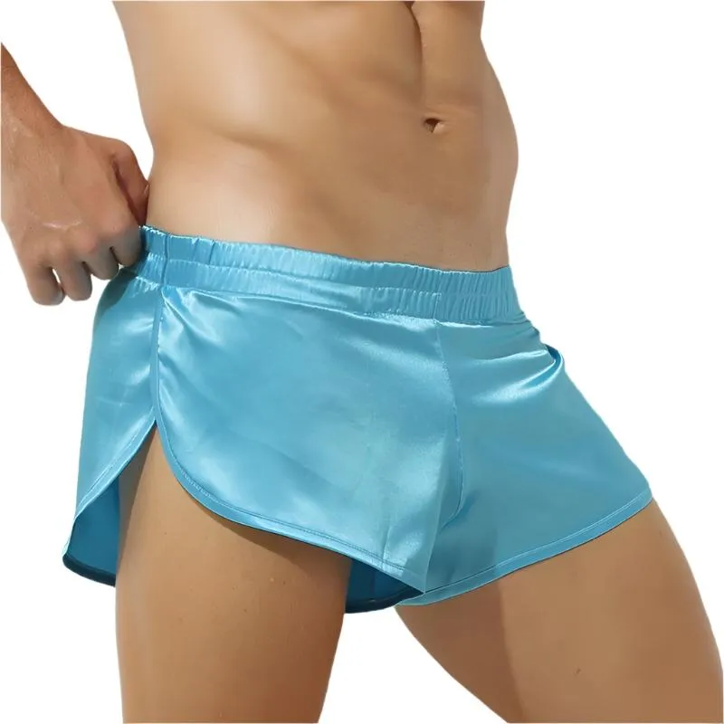 TEEK - Mens Satin Feel Sleep Shorts