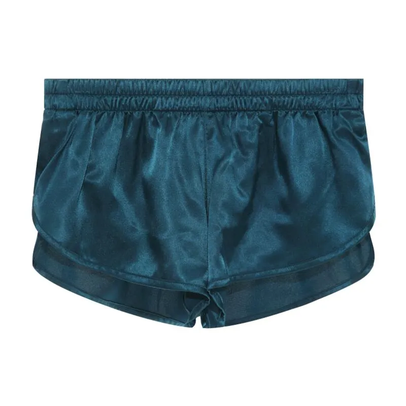 TEEK - Mens Satin Feel Sleep Shorts