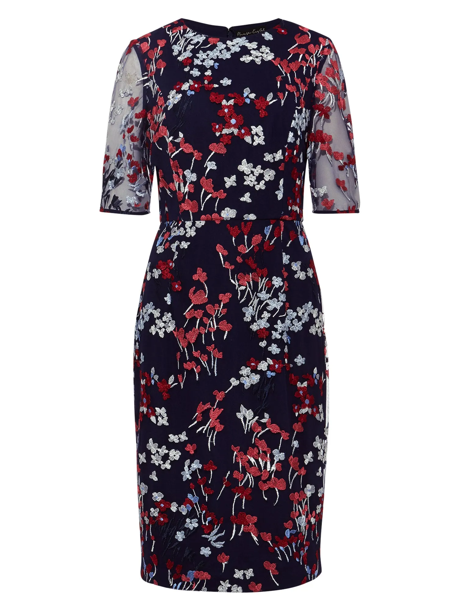 Teodora Floral Embroidered Dress