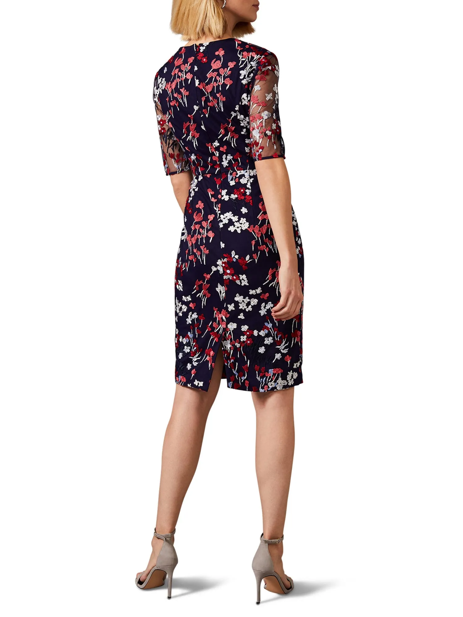 Teodora Floral Embroidered Dress