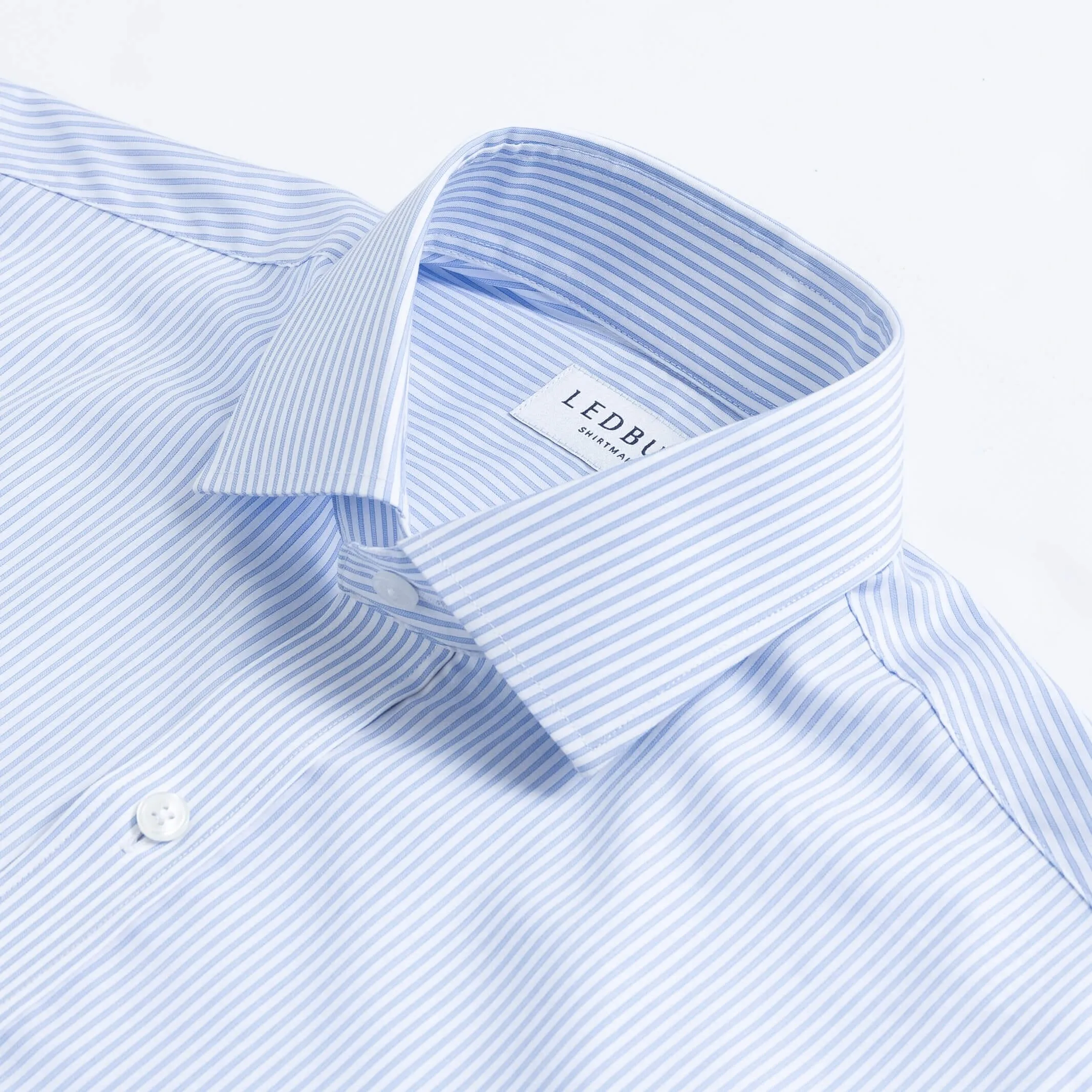 The Blue Kent Stripe Custom Shirt