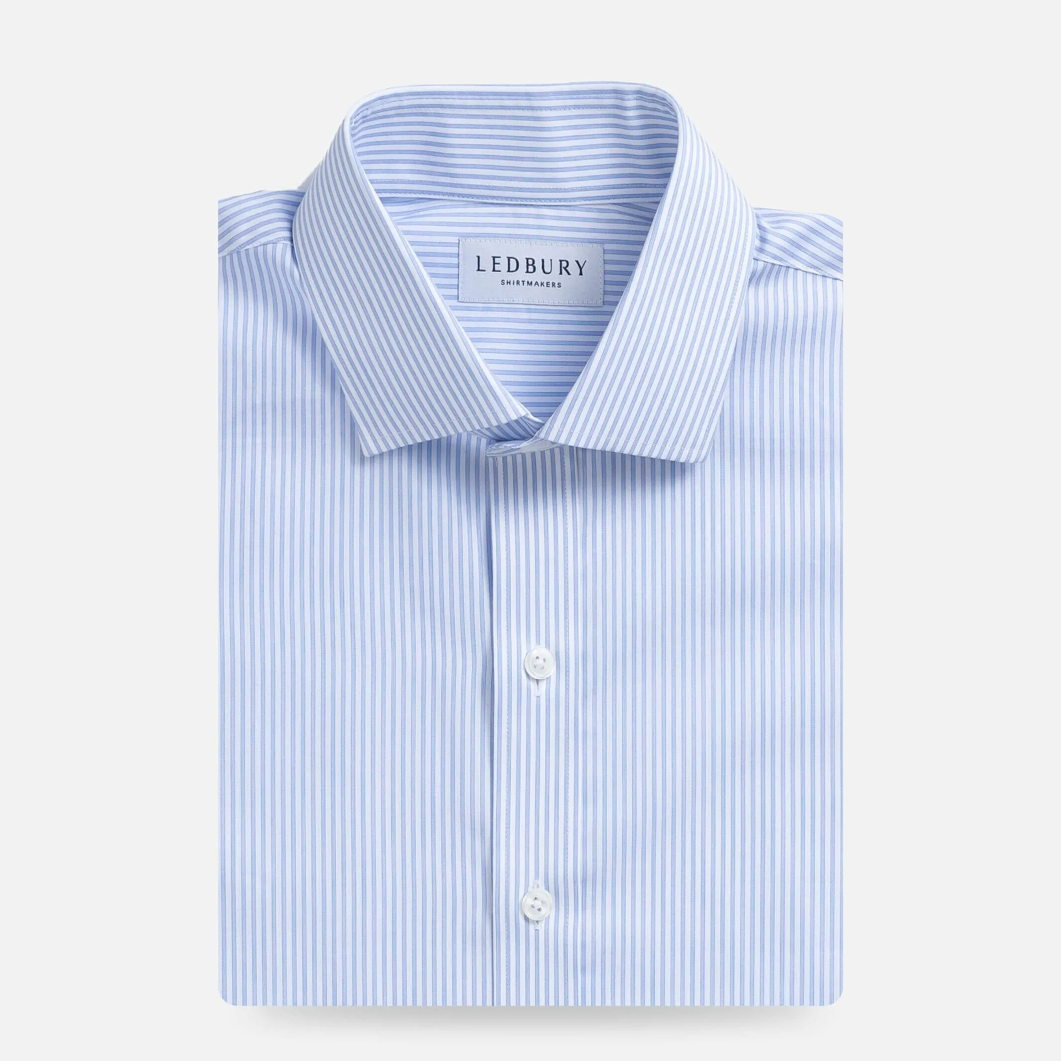 The Blue Kent Stripe Custom Shirt