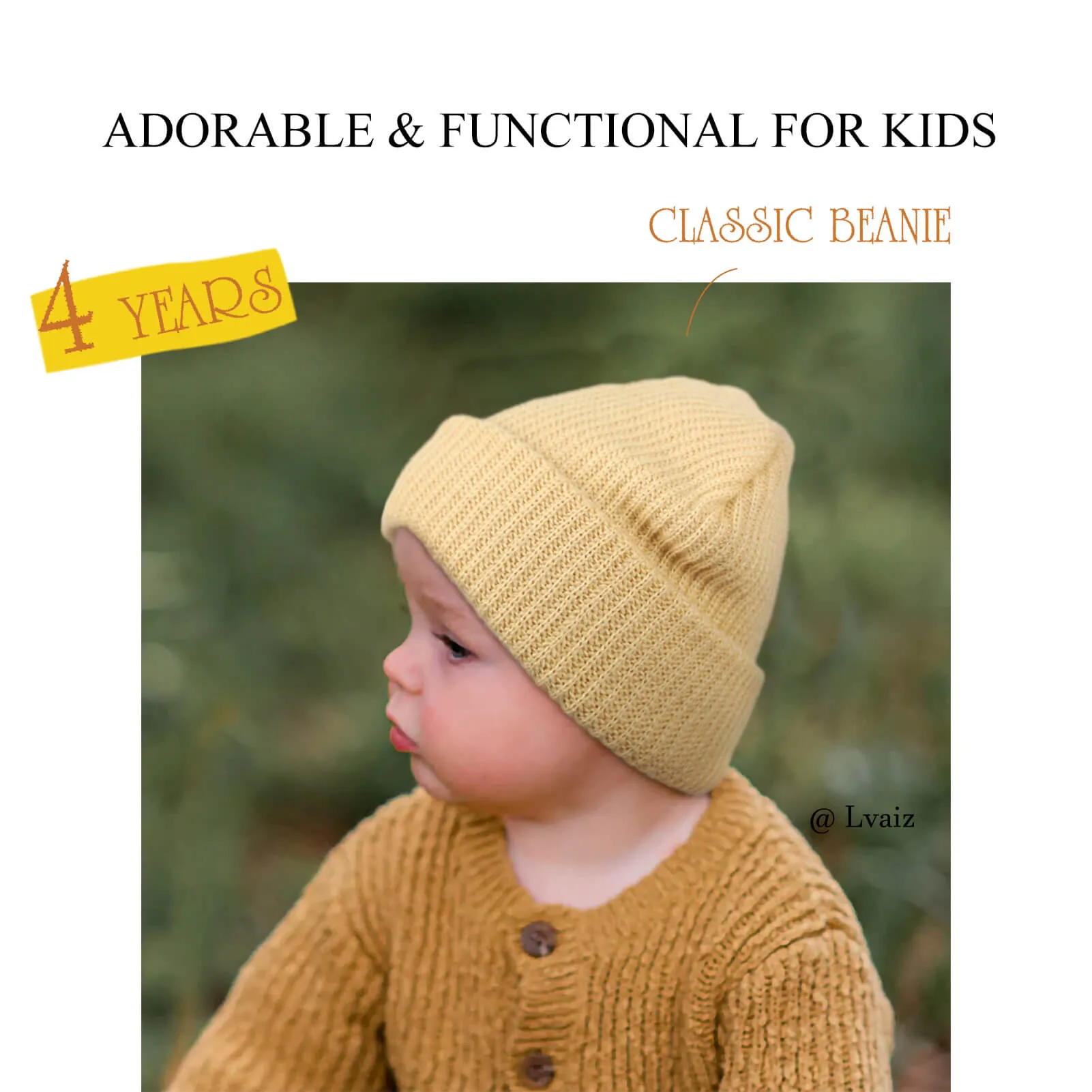 Toddler Beanie Winter Hats(3-12years)