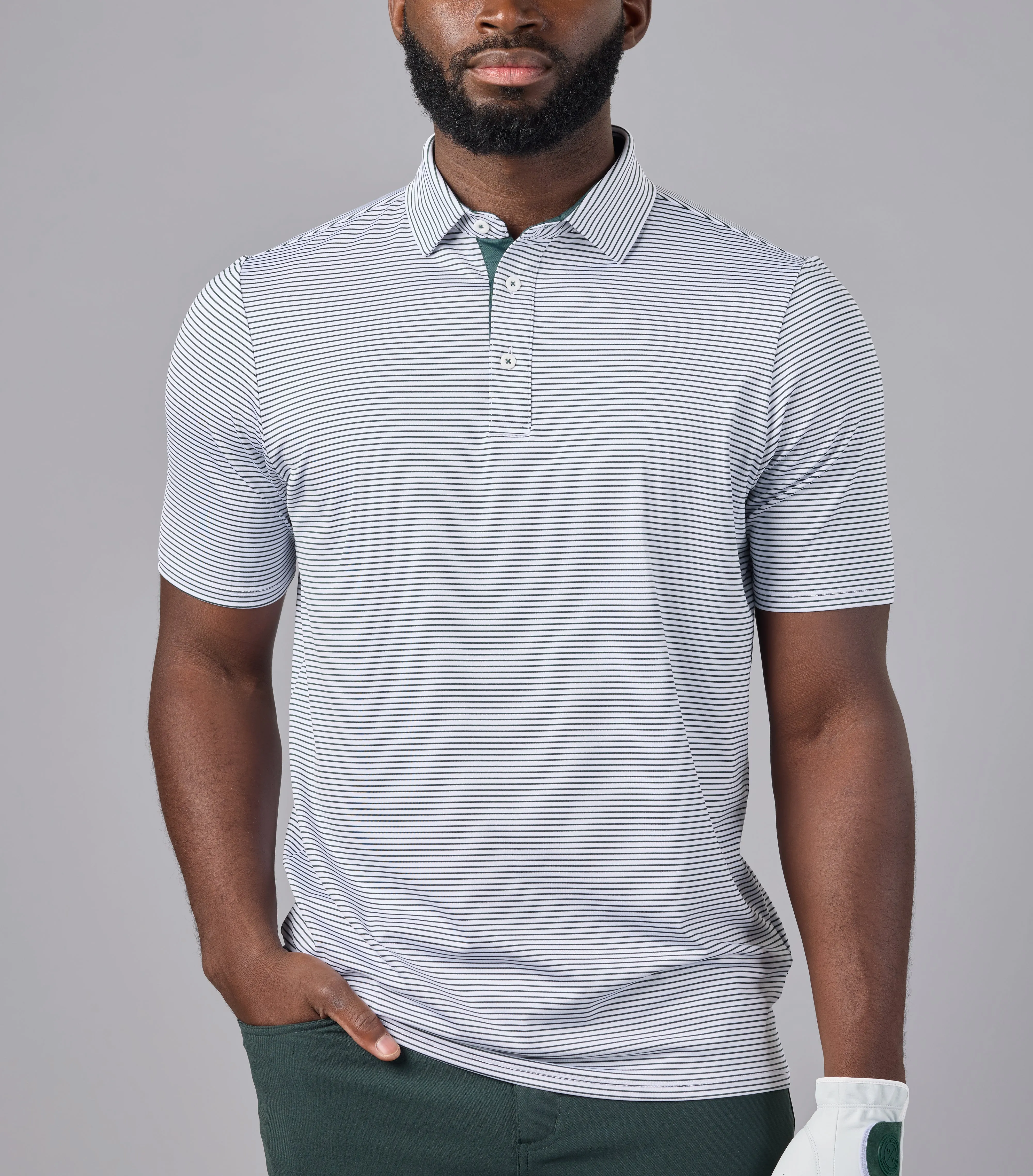 Track Stripe Polo