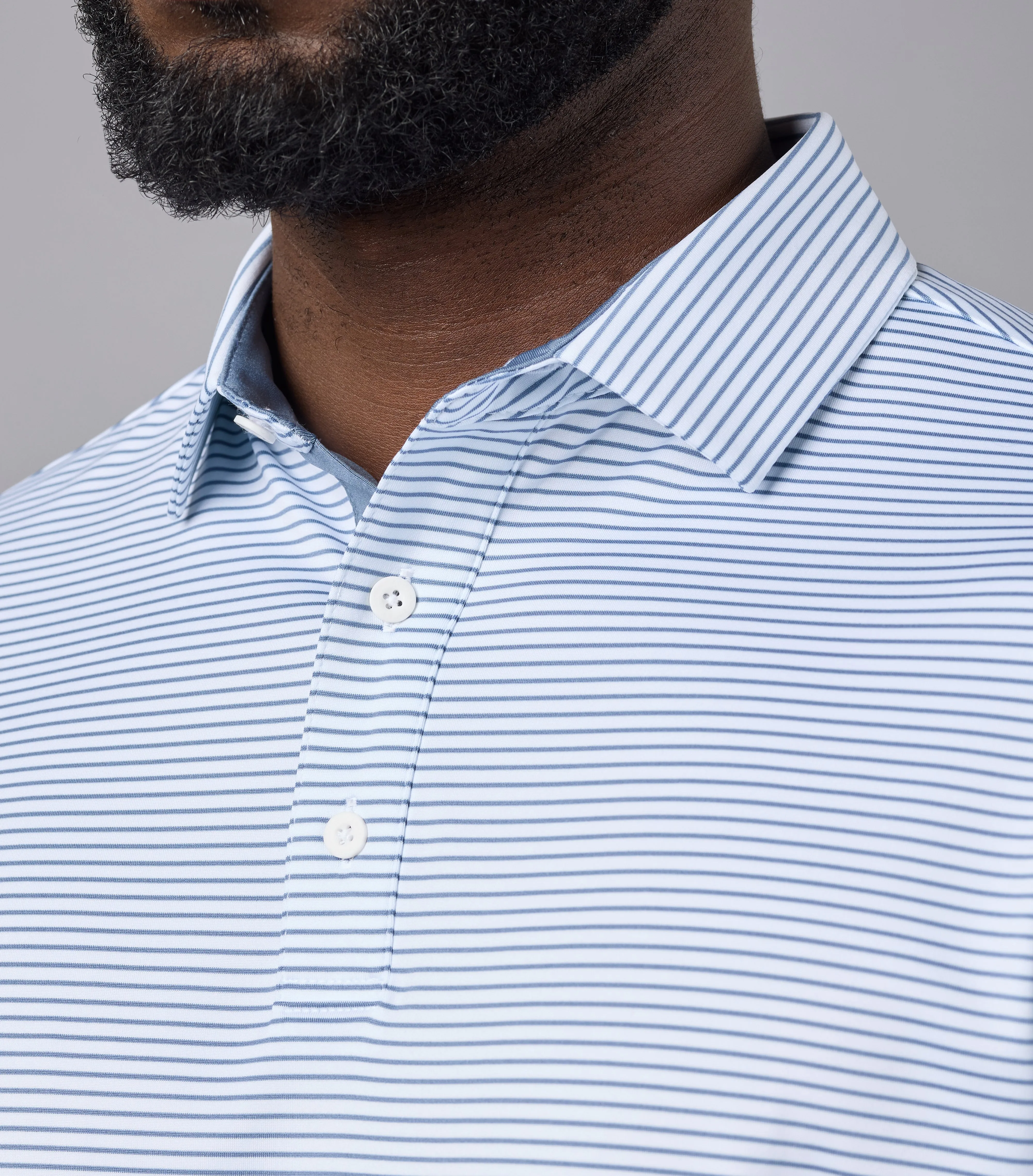 Track Stripe Polo