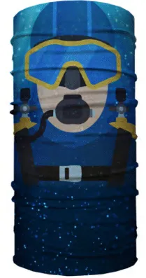 Tubular Bandanna Face Shield