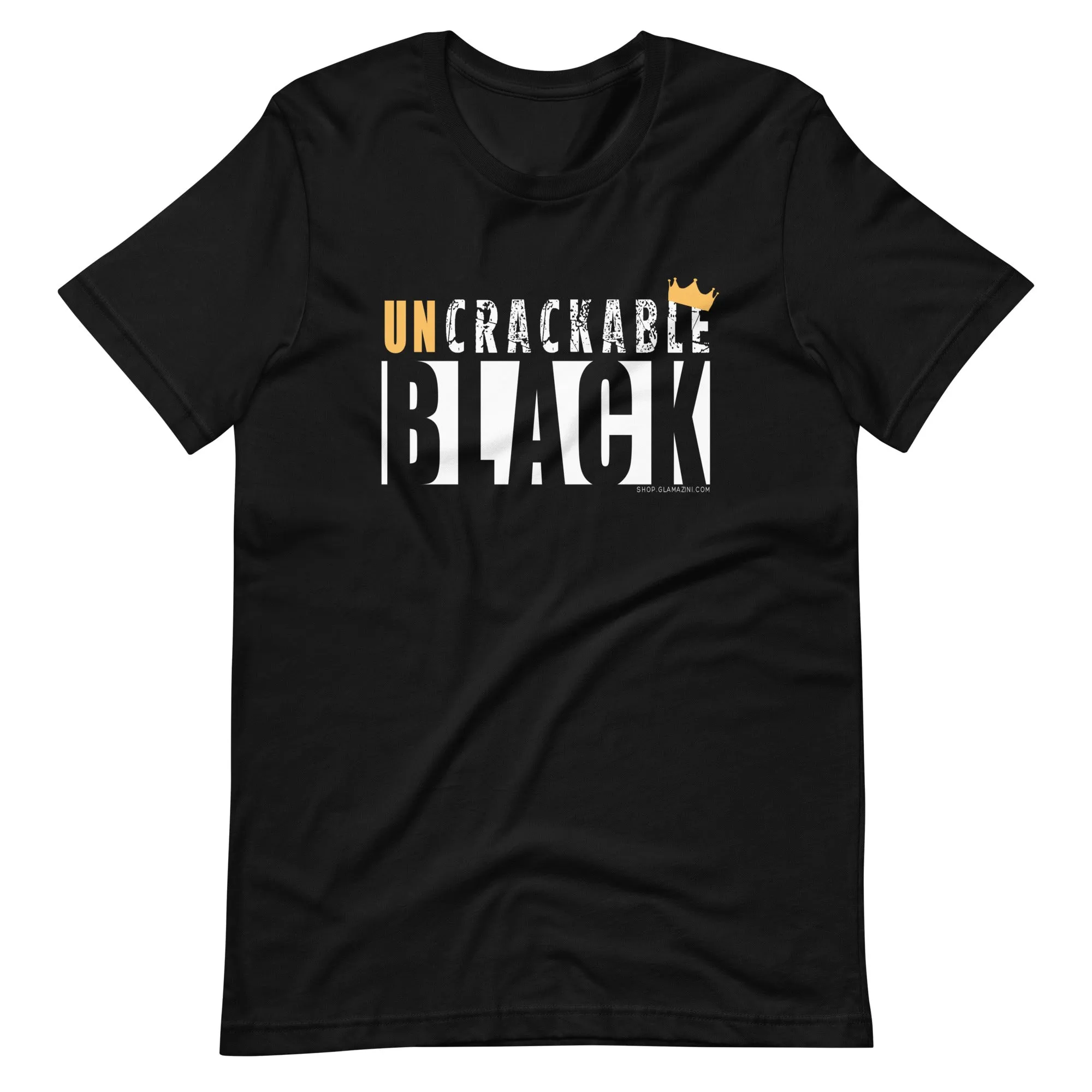 uncrackable black unisex tee