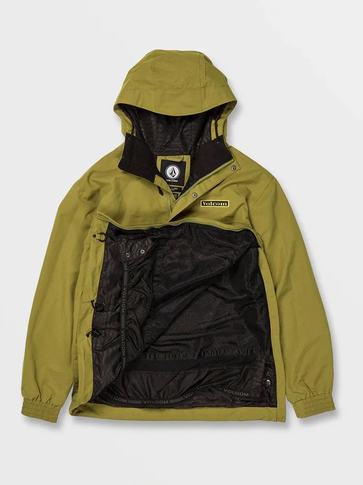 Volcom Longo Pullover Jacket - Moss