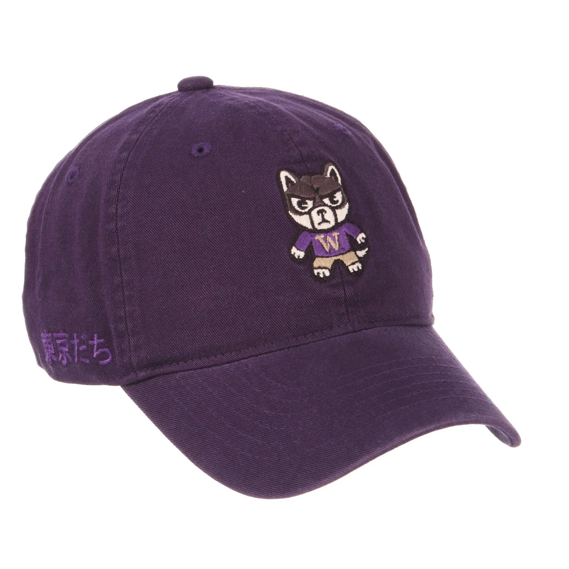 Washington Huskies Zephyr Tokyodachi Shibuya Purple Adj. Slouch Hat Cap