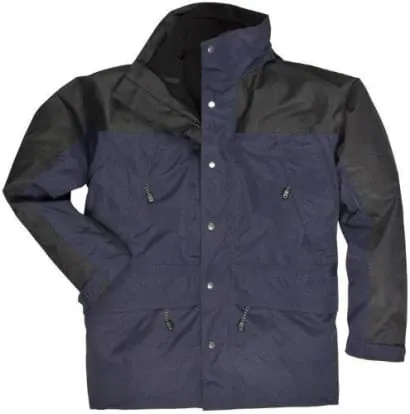 Waterproof Breathable Orkney 3 in 1 Fleece liner work Jacket Portwest S532