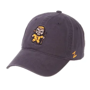 West Virginia Mountaineers Zephyr Tokyodachi Shibuya Navy Adj. Slouch Hat Cap