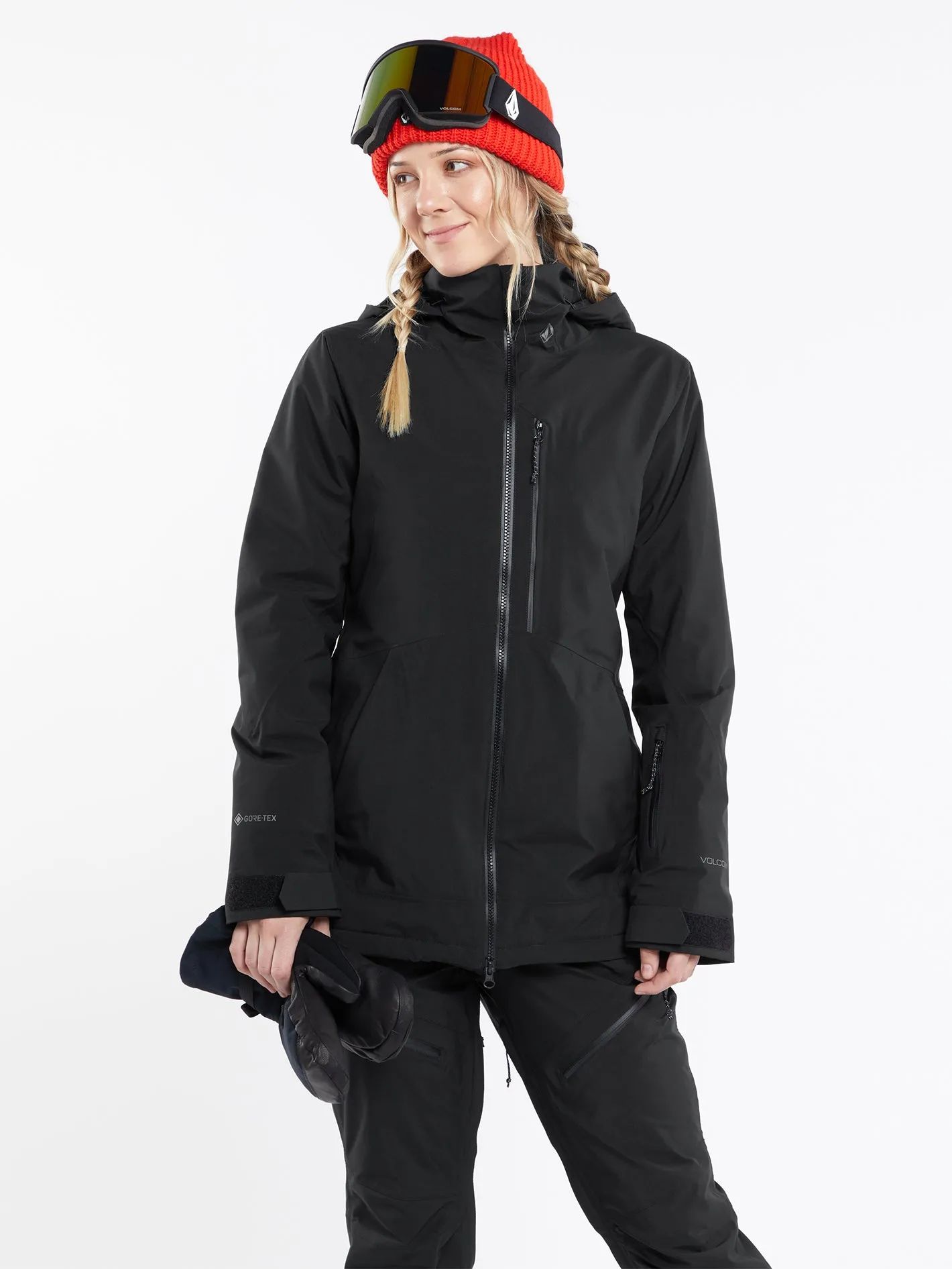 Womens 3D Stretch Gore Jacket - Black